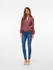 Vero Moda Mantel in Rose Brown