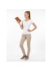 Zwei Mademoiselle Geldbörse 20 cm in nubuk cognac