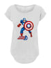 F4NT4STIC T-Shirt Captain America The First Avenger in weiß