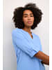 Kaffe Kurzarm-Bluse KAmia Regular fit in Vista Blue