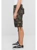 Brandit Cargo Shorts in olive camo