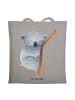 Mr. & Mrs. Panda Tote Bag Koalabär ohne Spruch in Light Grey