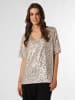 Vera Mont Bluse in beige silber