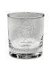 Mr. & Mrs. Panda Trinkglas Spiegelei Ei ohne Spruch in Transparent