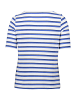 Betty Barclay Ringelshirt mit U-Boot-Ausschnitt in Weiß/Blau