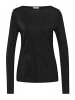 Street One Langarmshirt in schwarz silber
