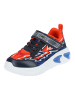 Geox Sneaker in Navy/Orange