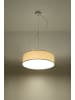 Licht-Erlebnisse Pendelleuchte Ø 35 x (T)80 cm in Weiß