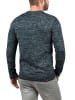 BLEND Strickpullover in blau