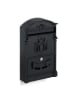relaxdays Briefkasten "Antik" in Schwarz