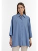 RISA Damen Oversized Hemd in Blau