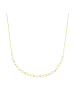 Amor Collier Edelstahl, IP Gold in Gold