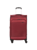 D&N Travel Line 9504 - 4-Rollen-Trolley M 67 cm erw. (dark red) in dark red