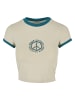Urban Classics Cropped Tee in softseagrass/watergreen