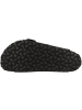 Birkenstock Sandale Arizona Big Buckle geöltes Nubukleder schmal in schwarz