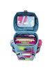 Scout Neo Exklusiv Safety Light - Schulranzen Set 5tlg. (Flames) in Happy Rainbow