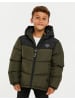 Threadboys Winterjacke in Black/Khaki