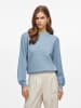 Vila Strickpullover in Captains Blue