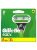 Gillette Ersatzklingen "Body" (8er-Pack)