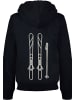 F4NT4STIC Hoodie Ski Pass Urlaub Berge Winter Schnee in schwarz