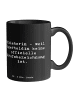 Mr. & Mrs. Panda Kaffeebecher Spruch Erzieherin Superheldin mit ... in Schwarz