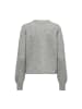 JDY Pullover in Medium Grey Melange