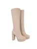 Ital-Design Stiefel in Beige