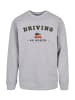 F4NT4STIC Sweatshirt Driving Home Weihnachten in grau meliert