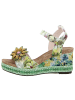 LAURA VITA Sandaletten in grün