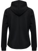 Hummel Reißverschluss Kapuzenpullover Raglanärmel Hmlessi Multisport Damen in BLACK