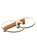 Globo lighting Deckenleuchte "FLETCHER" in brown
