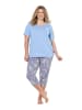 Ulla Popken Pyjama in grau