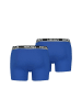 HEAD Boxershort 2er Pack in Blau/Schwarz