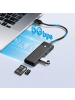 Orico PAPW3AT-U3 USB-Hub mit 4 Anschlüssen (3x USB-A 3.0) und microSD/SD-Kartenleser