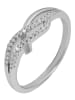 Adeliás Damen Ring aus 925 Silber mit Zirkonia in silber