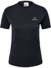 Newline Newline T-Shirt S/S Reflektierend Logo Nwlriverside Laufen Damen in BLACK