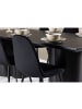 ebuy24 Essgruppe Olivia (7-teilig) Schwarz 100 x 210 cm