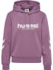 Hummel Verstellbare Taille Kapuzenpullover Hmllegacy Damen in GRAPEADE