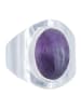 mantraroma 925er Silber - Ringe mit Amethyst