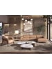 Angel Cerdá Relax Chaiselongue Sofa 6287 in Braun / Stahl – (B)305 x (H)100 x (T)170 cm