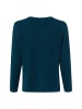 Marie Lund Strickpullover in petrol - 0010