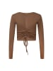 VINAJA Women Longsleeve in Coffee