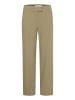 b. young BYDANTA STRAIGHT PANTS - HEAVY WOVEN Regular fit in Aloe Melange