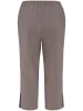 GOLDNER Kurzgröße:  Capri-Reiseschlupfhose Pflegeleichte Capri-Schlupfhose in taupe