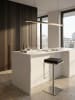 KADIMA DESIGN Barhocker Kunstleder Edelstahl Design Barstuhl Modern,