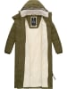 ragwear Steppmantel Pavla Extralong in Light Olive