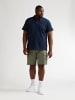 Petrol Industries Kurzarm-Poloshirt Große Größen Chassis in Blau