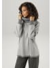 Aniston CASUAL Strickpullover in grau-wollweiß