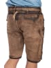 Gwandler Lederhose MARIUS-gespeckt in braun
