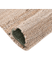 Beliani Kurzflor AMRAVATI in Beige/Grün - (W) 160 x (L) 230 cm